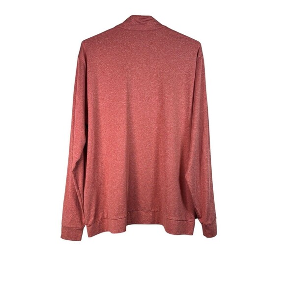 Matte Grey Mens Quarter Zip Pullover Sweatshirt Golf Outdoors Top Layer Size XL - Picture 2 of 10